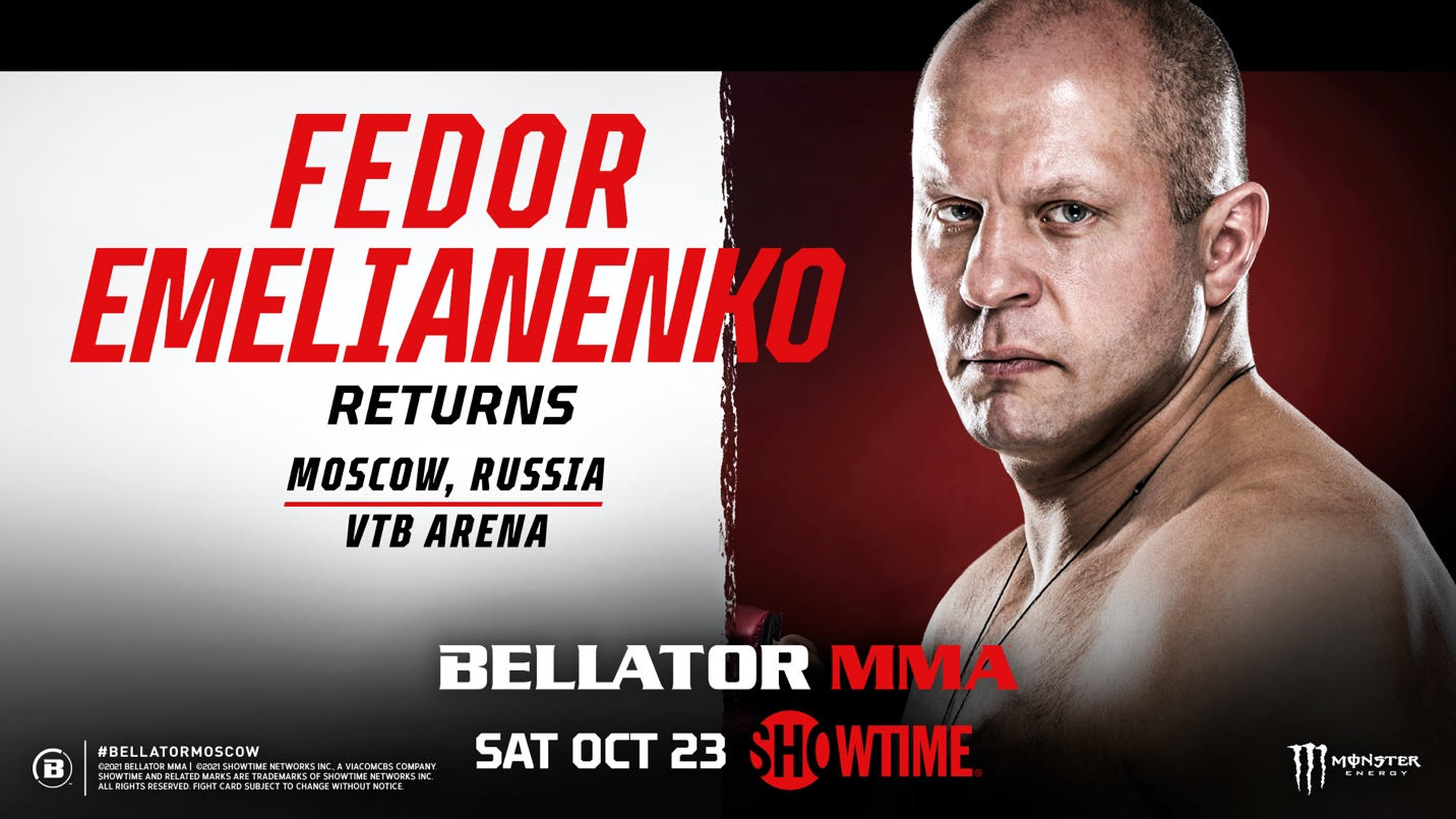 Fedor Emelianenko on Bellator Moscow announcement
